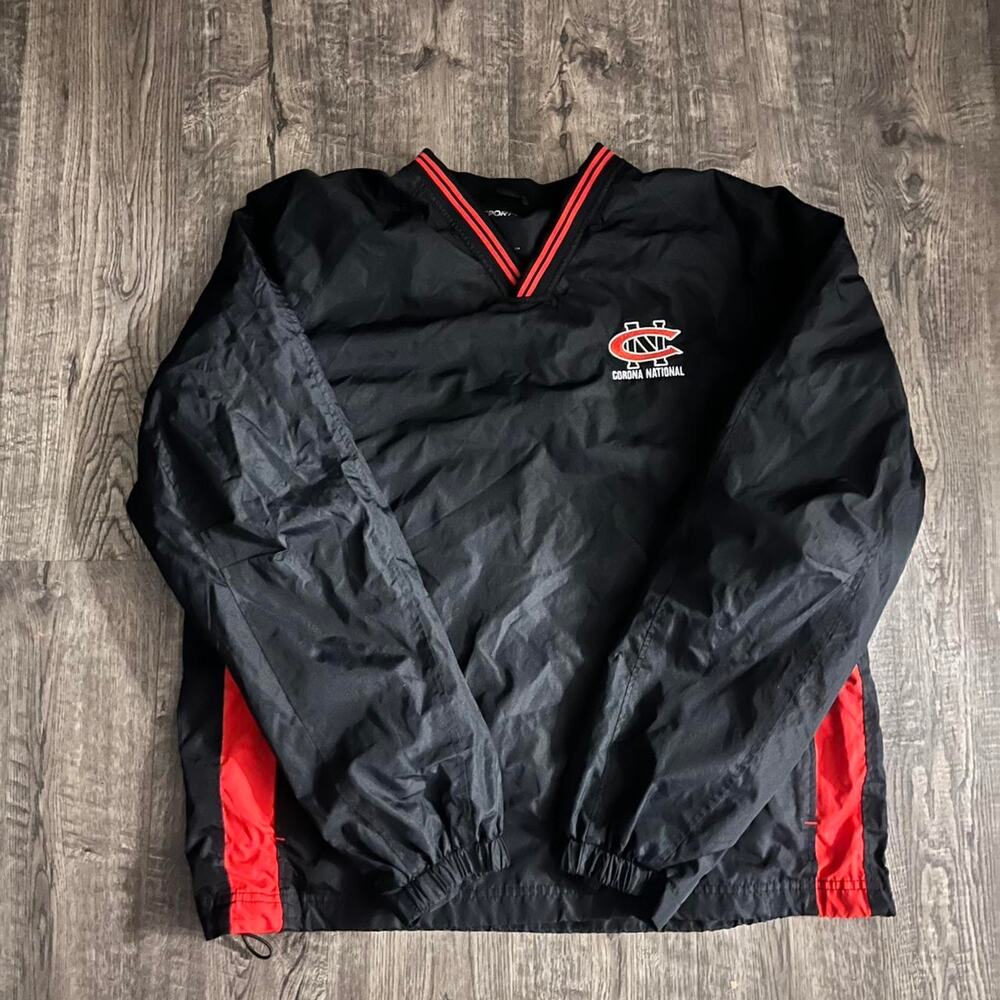 Vintage black and red 90s